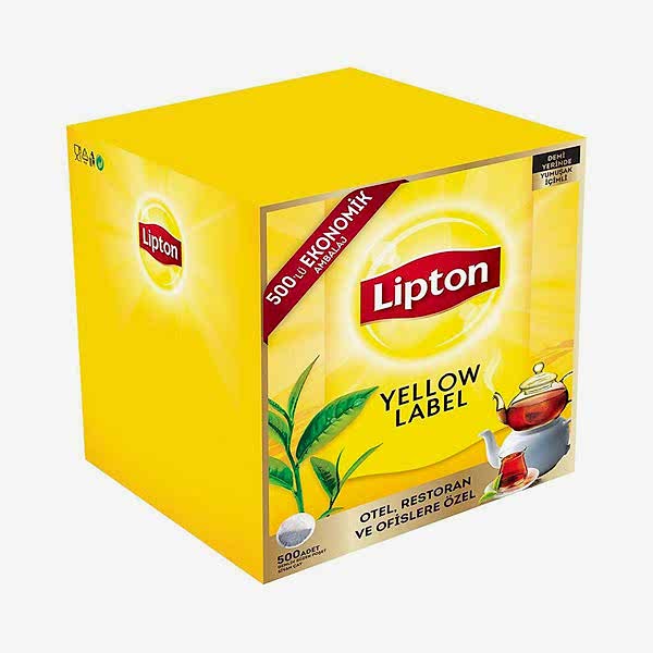 Lipton Yellow Label Demlik Poşet Çay 500'lü resmi