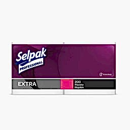 Selpak Professional Extra Peçete 30 x 30 cm 200 Yaprak  resmi