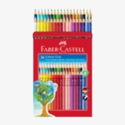 Faber Castell Kuru Boya Kalemi Karton Kutu 36 Renk resmi