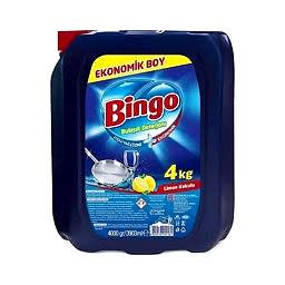 Bingo Limonlu Bulaşık Deterjanı 4 Lt resmi