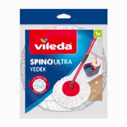 Vileda Spino Mikrofiber Paspas Yedeği - Beyaz resmi