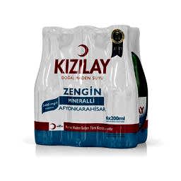 Kızılay Doğal Maden Suyu 200 ml (6 Adet) resmi