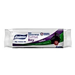 Polmix P302 Çöp Torbası Eko Endüstriyel Battal Boy 72 x 95 10 Adet - Siyah resmi