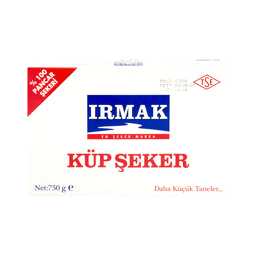 Irmak Küp Şeker Sargısız 750 gr resmi