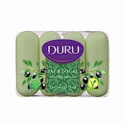 Duru Güzellik Sabunu Saf & Doğal Zeytinyağı 4x70 gr resmi