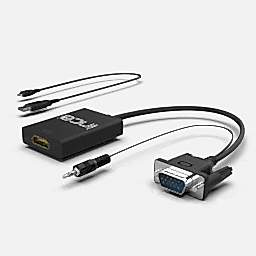 Inca IVTH-02 VGA To HDMI Çevirici + USB Güç Adaptörü + Ses Kablosu resmi