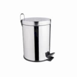 Maxiflow Standart Paslanmaz Pedallı Çöp Kovası 430 -13236 12 Lt resmi