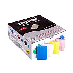 Muşi Çizgi Taşı 100 Adet Renkli  resmi