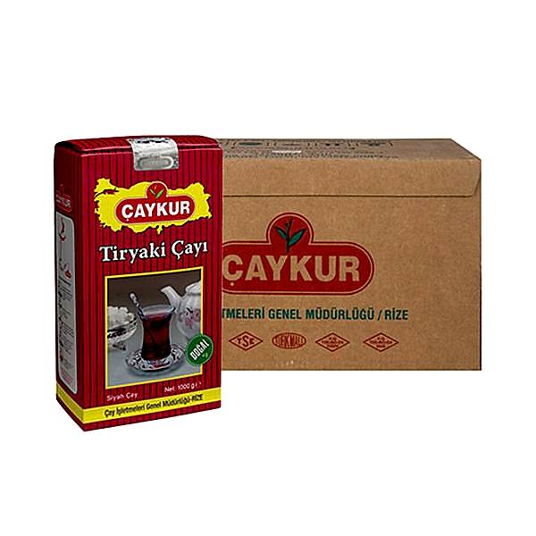 Çaykur Tiryaki Dökme Çay 1 kg (10 Adet) resmi