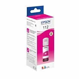 Epson T06C3 112 Magenta Kırmızı Şişe Mürekkep 13T06C34A resmi