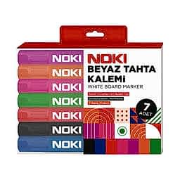 Noki Beyaz Yazı Tahtası Kalemi 7 Renk resmi