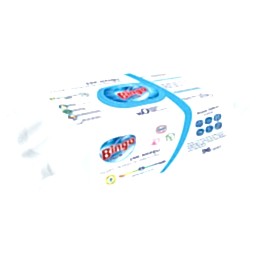 Bingo Pratik Yüzey Temizleyici Mendil Beyaz Sabun Katkılı 96 Adet resmi