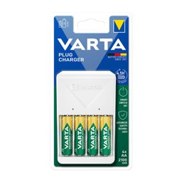 Varta Mini Şarj Makinesi 4 x AA 2100 Mah Pil Hediyeli resmi