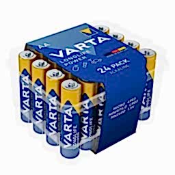 Varta Longlife Power Alkalin Pil AA 24 Adet resmi