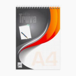Keskin Color Truva Spiralli Bloknot Defter A4 40 Yaprak Kareli resmi