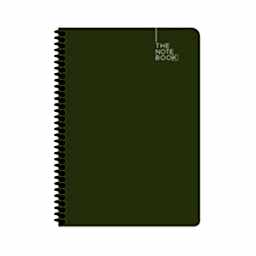 Keskin The Notebook Mn Sert Kapak Deter Spiralli 17 x 24 cm 96 Yaprak Kareli resmi