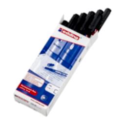 Edding 142M Permanent Asetat Kalemi 1.0 mm - Siyah (10 Adet) resmi