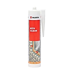 Würth Genel Amaçlı Silikon Asetat 310 ml Siyah resmi