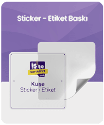 Sticker Etiket Baskı kategorisi için resim