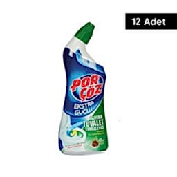 Porçöz Hijyenik Tuvalet Temizleyici Jel Çam 750ml (12 Adet) resmi