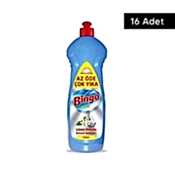 Bingo Limonlu Bulaşık Deterjanı 730 ml (16 Adet) resmi