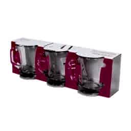 Lav Zen Plus Cam Kupa Bardak 220 cc 3'lü Paket ZPL404 resmi
