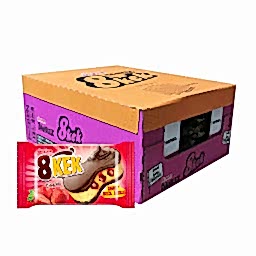 Ülker Dankek 8 Kek Çilekli 55 gr (24 Adet) resmi