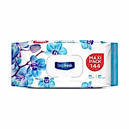 Deep Fresh Orkide Kokulu Islak Mendil Maxi Paket Kapaklı 144 Adet resmi