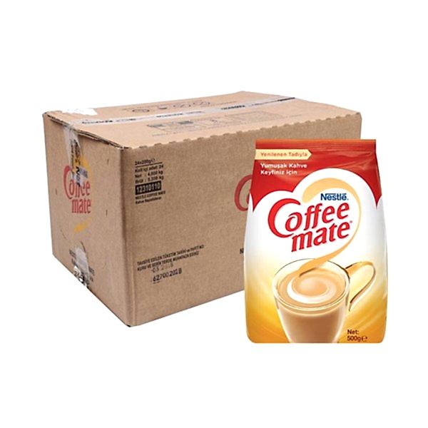 Nestle Coffee Mate Eko Paket Kahve Beyazlatıcı Süt Tozu 500 gr (12 Adet) resmi