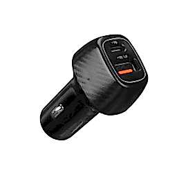 S-link SL-AC51PD 36W PD 3.0 3.4A Hızlı Şarj USB QC 3.0 Araç Şarj Cihazı - Siyah resmi