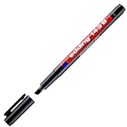 Edding 143B Permanent Asetat Kalemi 1-3 mm - Siyah