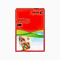 Xerox Symphony Renkli Fotokopi Kağıdı A4 80 gr 500 Adet - Kırmızı resmi
