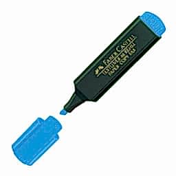 Faber Castell 1548 Fosforlu Kalem - Mavi resmi