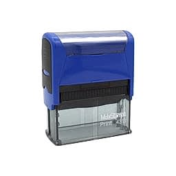 Mobi Stamps 4313 Otomatik Kaşe 22x58 mm Kırmızı Keçe  resmi