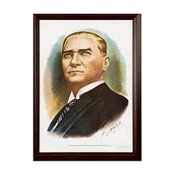 Inter Atatürk Portresi Çerçeve 35x50 INT-824 4L resmi