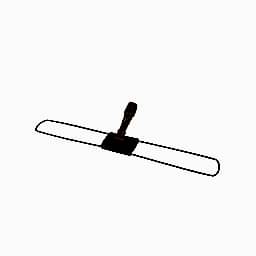 Rındo Nemli Mop Aparatı Telli 50 cm NT181 resmi