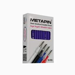 Metapin Isıyla Uçan Kalem Mavi (50 Adet) resmi