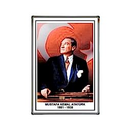 Panda Atatürk Portresi Lüx Metal Çerçeve 50x70 Pan415 resmi