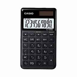 Casio SL-1000SC Masaüstü Hesap Makinesi 10 Haneli Siyah resmi