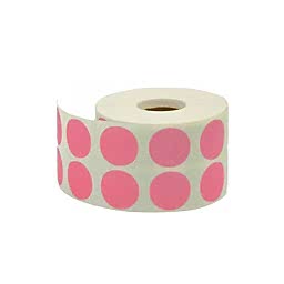 Tanex Nokta Etiket 20 mm Pembe 2500 Adet resmi
