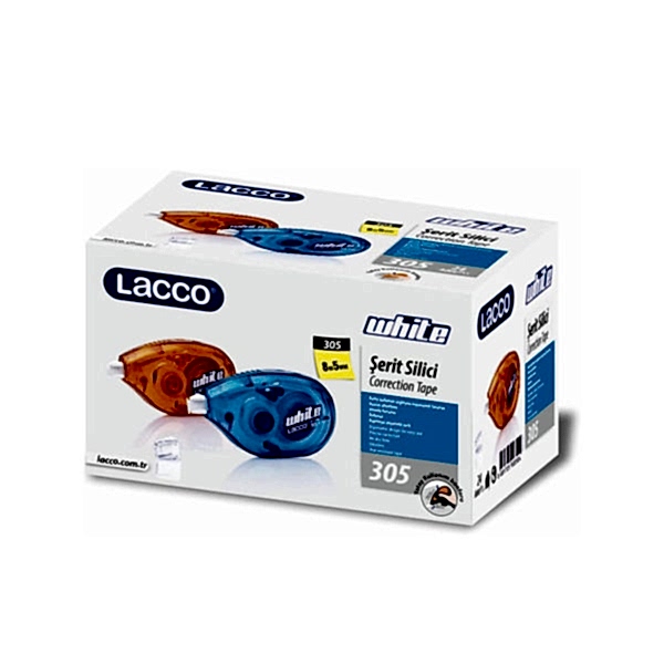 Lacco 305 White Şerit Silici 5 mm x 8 m (24 Adet) resmi