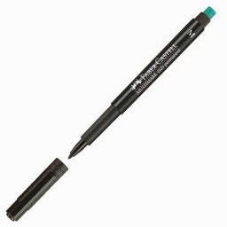 Faber Castell 1525 M Permanent Asetat Kalemi 1.0 mm - Siyah