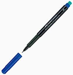Faber Castell 1523 S Permanent Asetat Kalemi 0.4 mm - Mavi