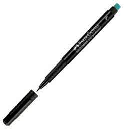 Faber Castell 1523 S Permanent Asetat Kalemi 0.4 mm - Siyah