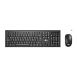 Lecoo KW200 Kablosuz Türkçe Q Klavye & Mouse Set Siyah resmi