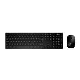 Lecoo KM2001 Kablosuz Türkçe Q Klavye & Mouse Set Siyah resmi