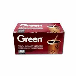 Green Kağıt Sargılı Tahta Karıştırıcı 200 Adet resmi