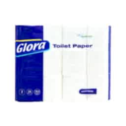 Glora Ev Tipi Tuvalet Kağıdı Çift Katlı 24 Adet resmi