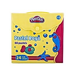 Play-Doh Pastel Boya Çantalı Köşeli 24 Renk resmi