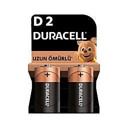 Duracell Alkalin D Büyük Boy Pil 2'li Paket resmi